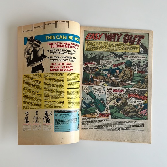 Fightin' Marines #116 (‘74) #139 (‘78) #166 (‘82 Re-Issue) Charlton Lot of 3 UC - Picture 13 of 14